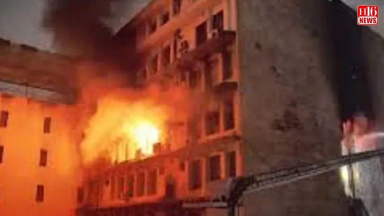 8 children among 17 killed in building fire near Hyderabad’s Charminar